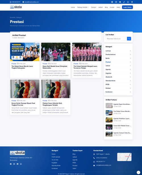 Aplikasi Sekolah Berbasis Codeigniter 4
