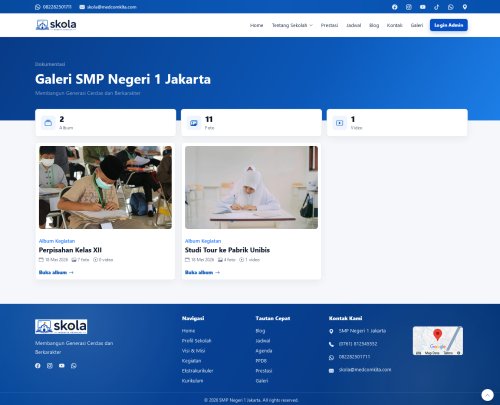 Aplikasi Sekolah Berbasis Codeigniter 4