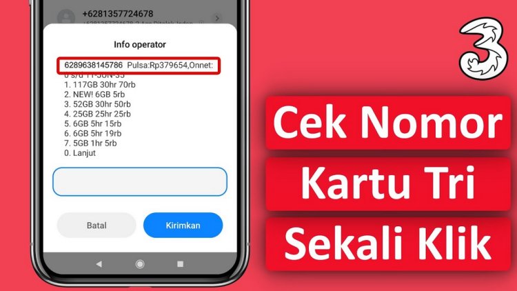 5 Cara Cek Nomor Tri Praktis, Anti Ribet!