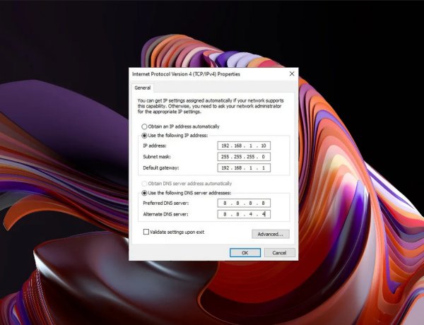 Cara Mengganti Pengaturan IP Address dan DNS di Windows  Secara Permanen