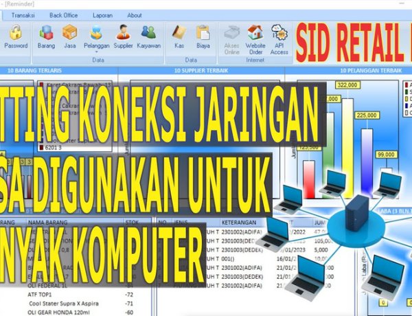KONEKSI KOMPUTER CLIENT-SERVER SID RETAIL